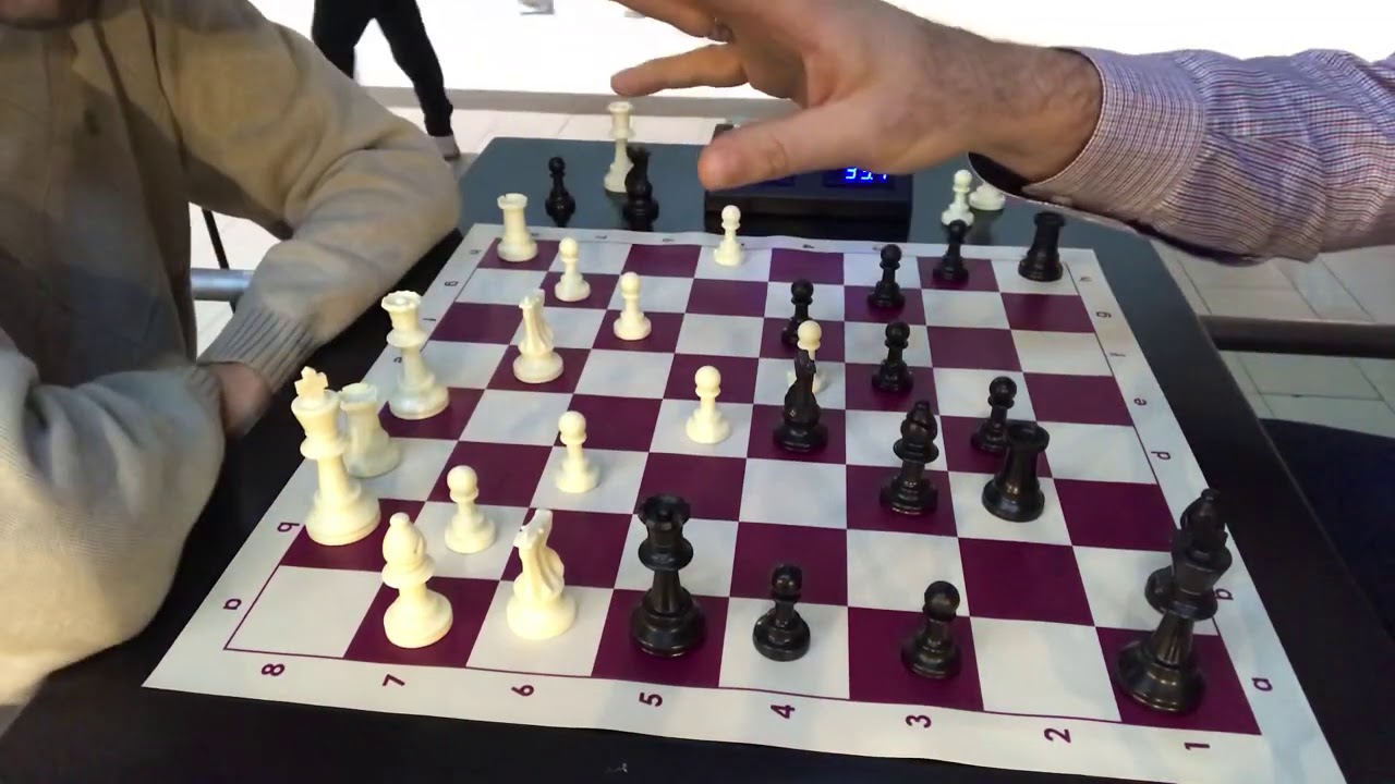 3 minute Blitz Chess Game 8, Danilo Cuellar (USCF 1981) vs Alex Freuman (USCF 1850)