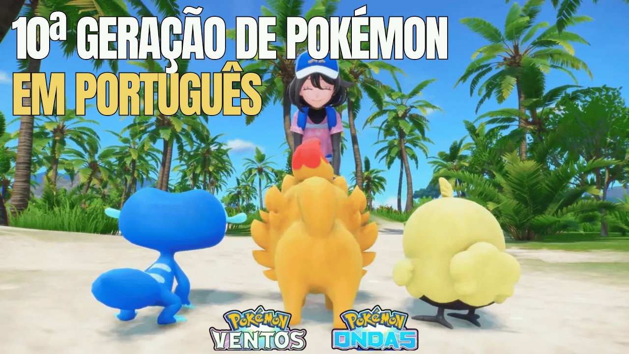 PT-BR CONFIRMADO NA 10ª GERAÇÃO! ANÁLISE DO TRAILER DE POKÉMON