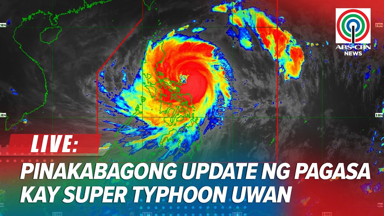 LIVE: PAGASA gives latest update on Super Typhoon #UwanPH as of 11:00 AM | November 9