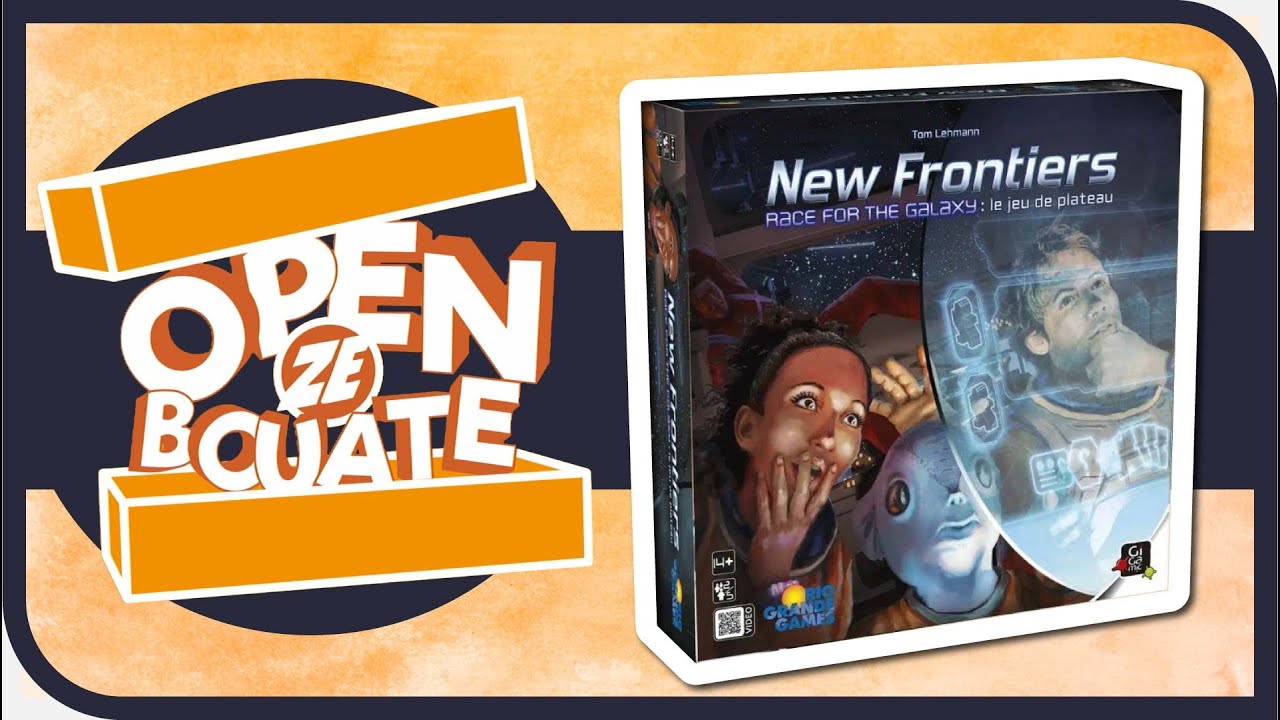 New Frontiers : Race for the Galaxy • Unboxing