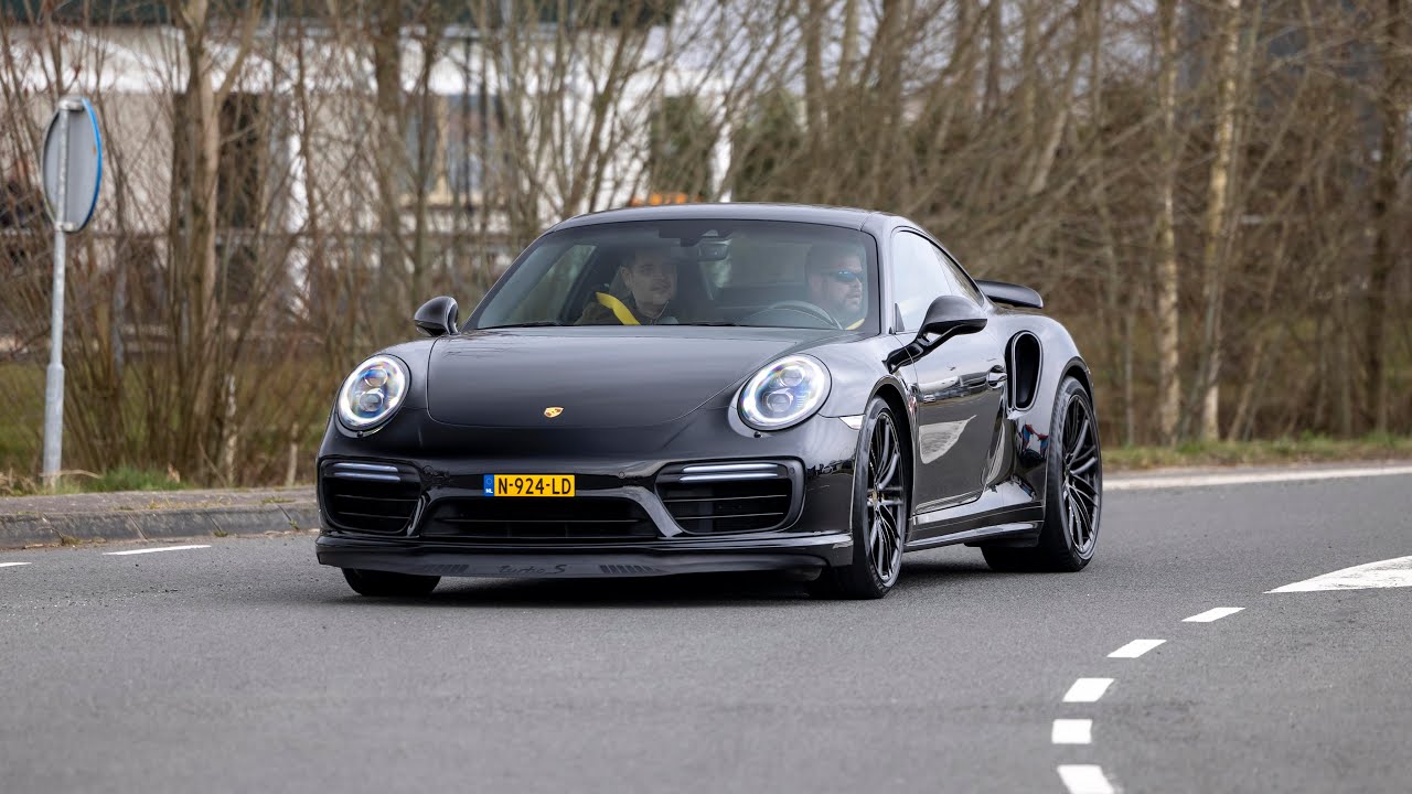666HP Porsche 991 Turbo S with Quicksilver Exhaust - Drag Races & Accelerations !