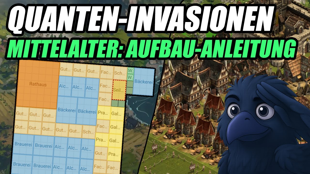 AUFBAU-PLAN f&uuml;r Quanten-Invasionen 2025 (Mittelalter) | Forge of Empires