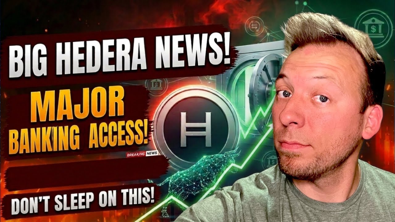 HEDERA HBAR &mdash; Крупный прорыв в банковской сфере?! Важные новости Hedera! Не пропустите!