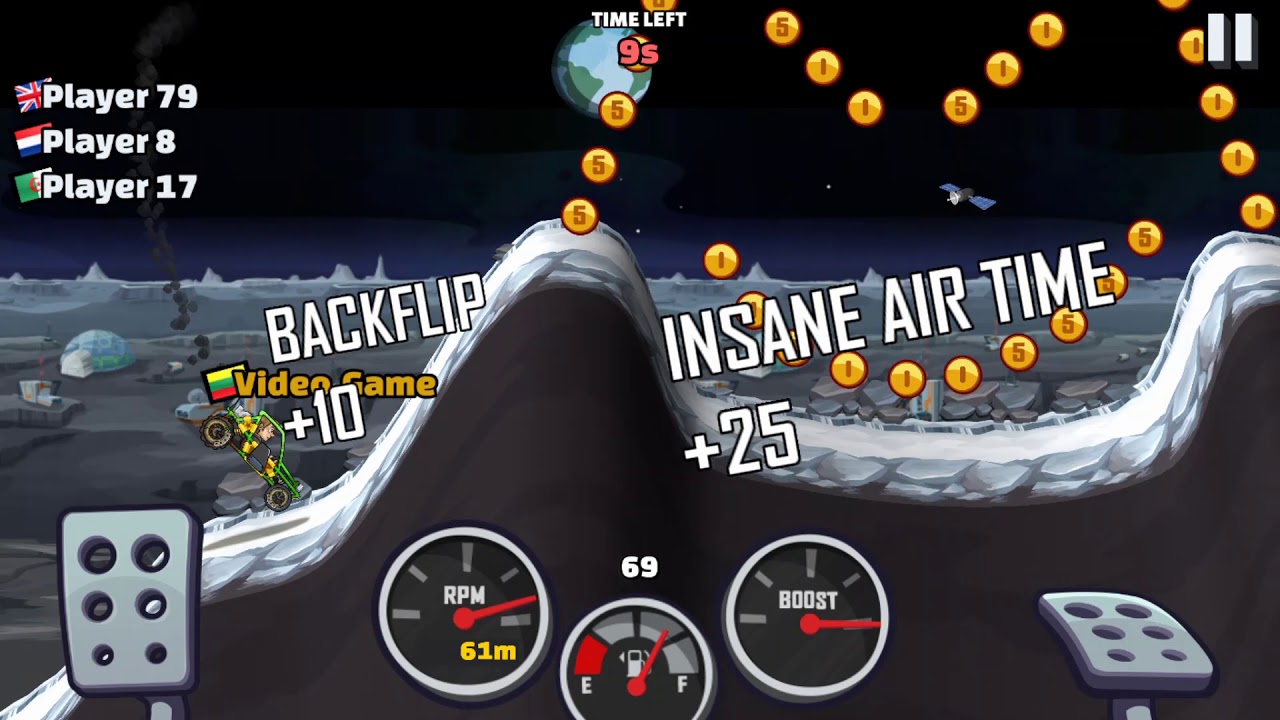 INSANE space vehicle jumps | Hill Climb Racing 2 #223