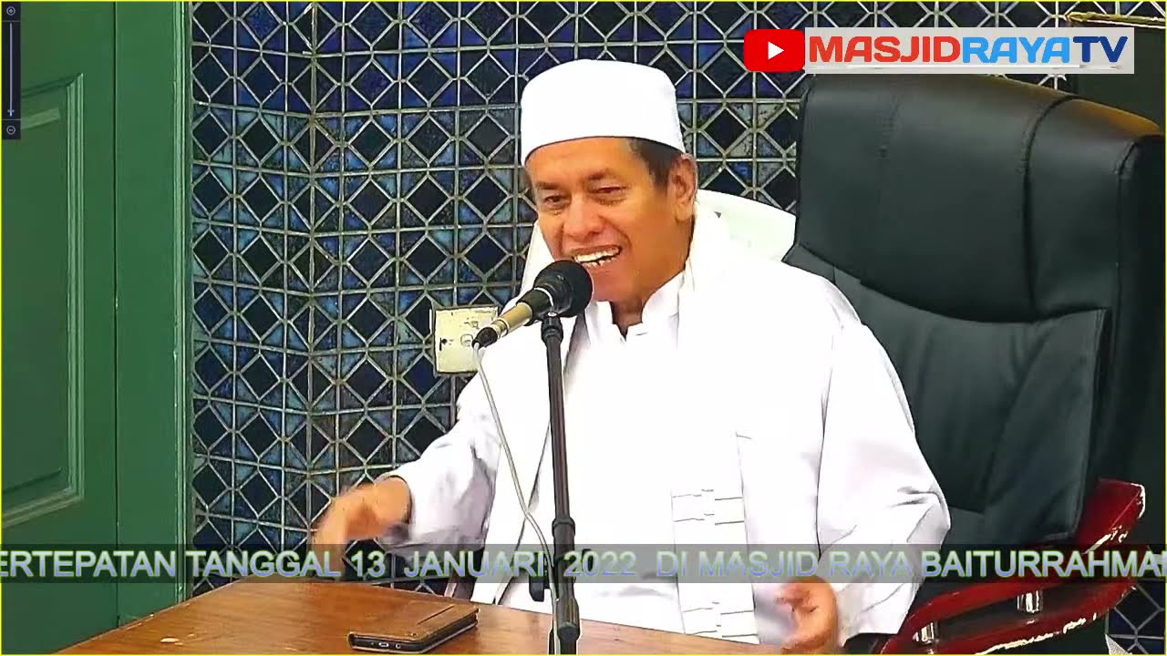 LIVE STREAMING MASJID-RAYA-BAITURRAHMAN || CERAMAH SUBUH | UST. AMEER HAMZAH