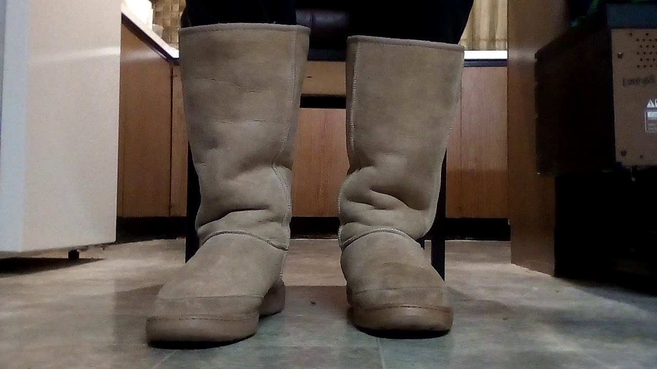 Will I crush in bunny slippers or tan ugg boots