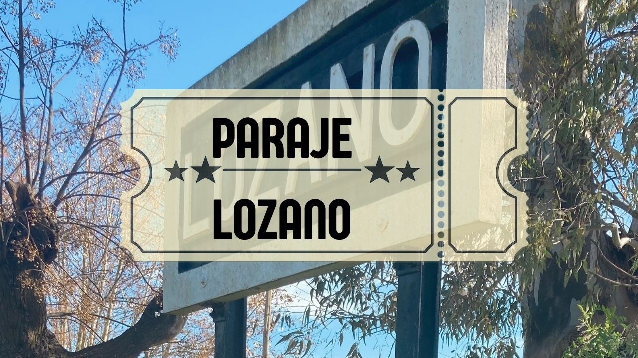 Estación Lozano ... en tren 🚂