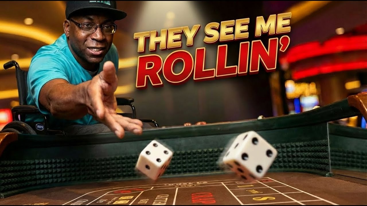 Wheelchair to Craps Table &mdash; His First Roll in over a Year!