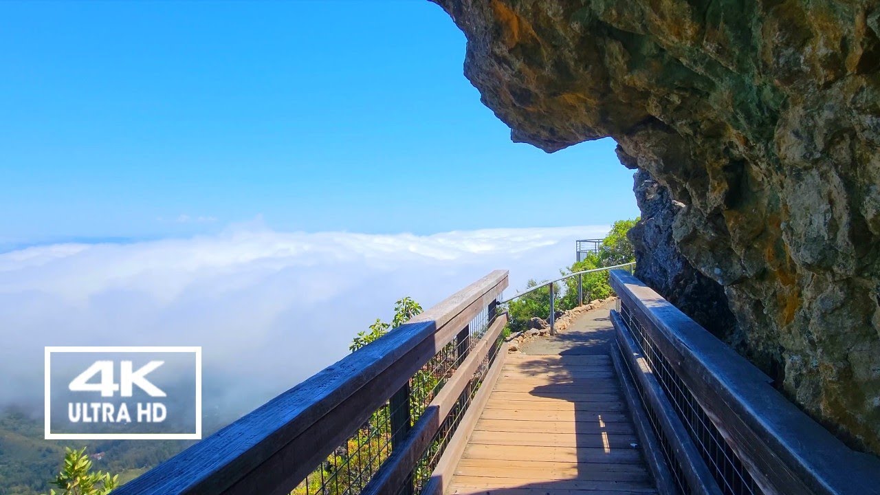 Amazingly Shocking Views on Mount Tamalpais | California Bay Area Hidden Gem [4K]