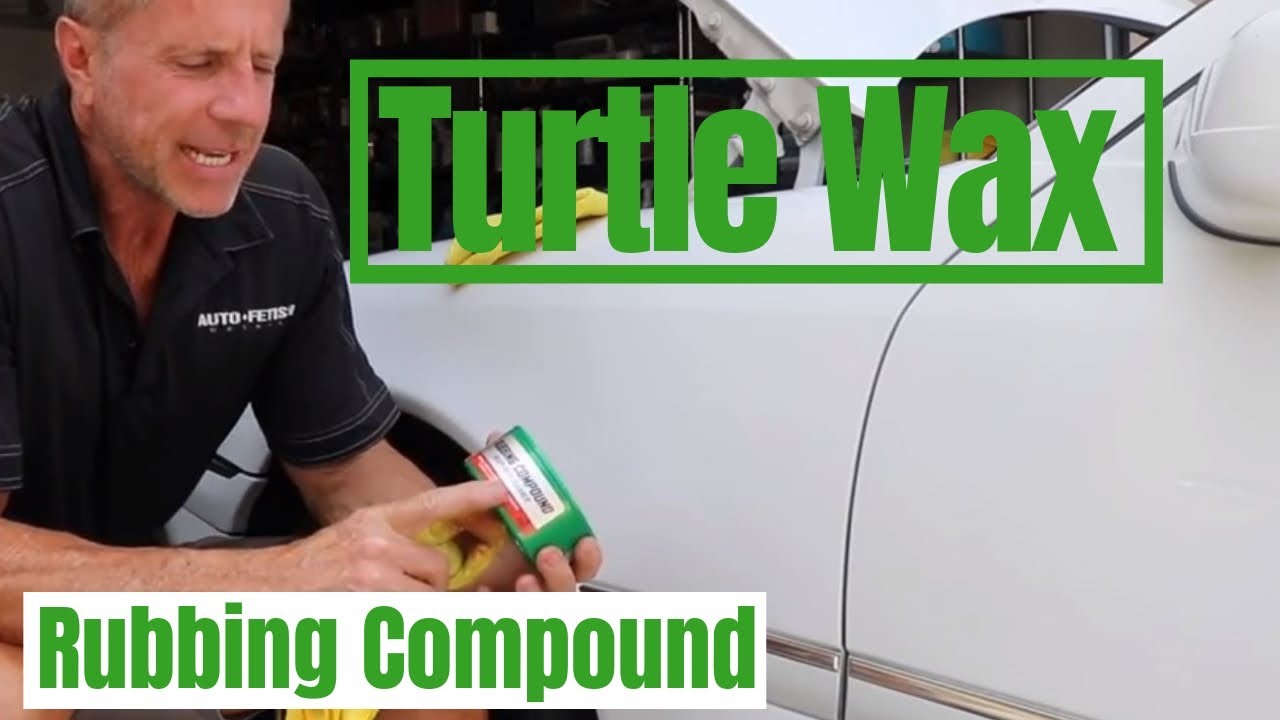 Полировальный состав Turtle Wax: удаление царапин с автомобильной краски