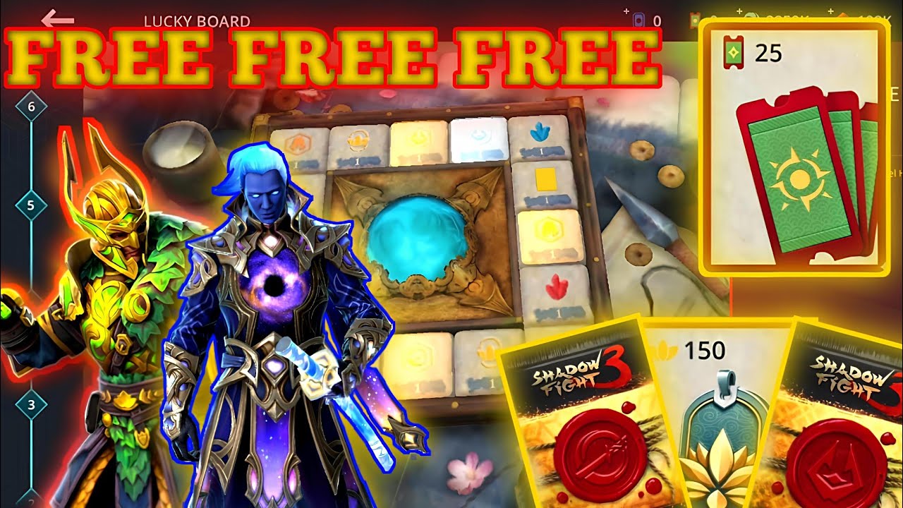 Free void dream/Steel hound LB 25+ SPINS mind blowing Rewards #shadowfight3 #gaming 