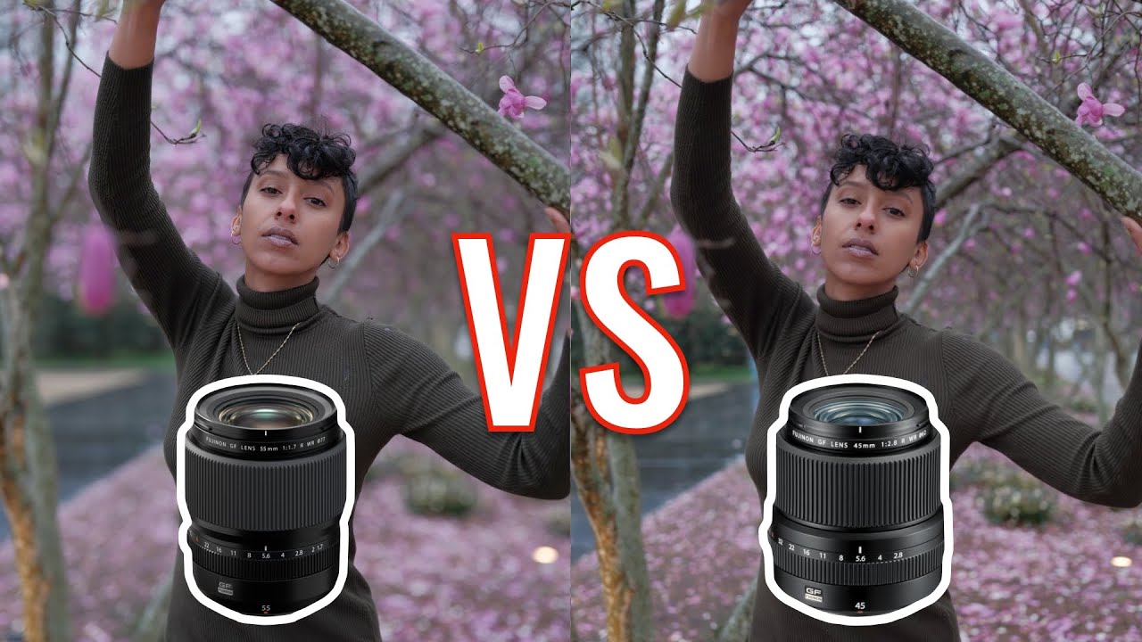 Fujifilm GF55 1.7 vs GF45 2.8