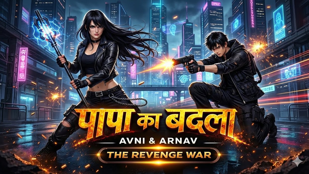 पापा का बदला | Animation Movie For Kids | Arnav & Avni – The Revenge War | 20 Min Action Movie