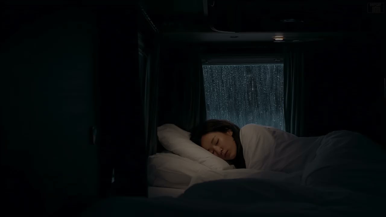 Cozy Night Rain Inside Car 🚗 Rain Sounds in Car | Heavy Rain Sounds for Sleeping Night