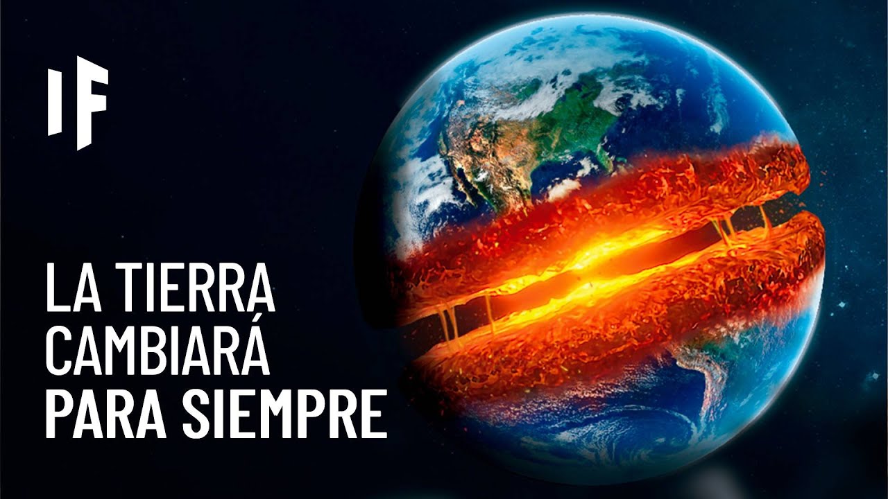 ¿Qué pasaría si cortamos la Tierra por la mitad?