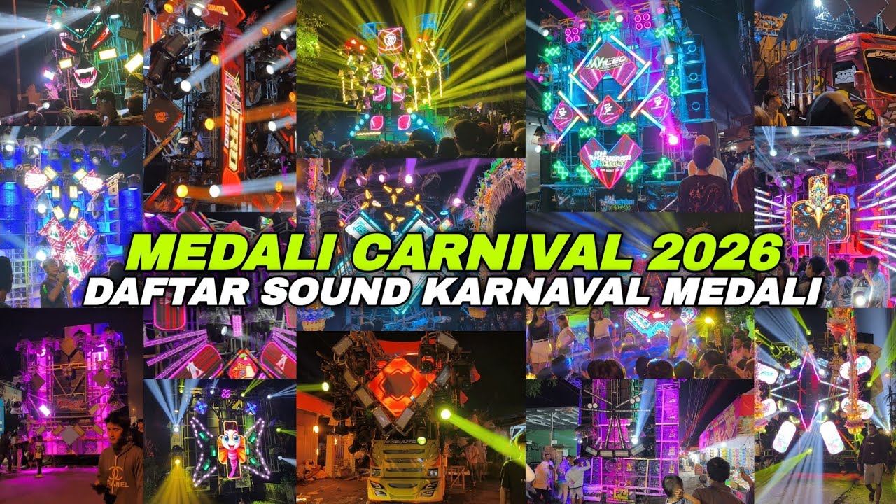 BREWOG, LINGGAR JATI, HPRO ada Disini🔥Daftar Sound Karnaval Medali Mojokerto