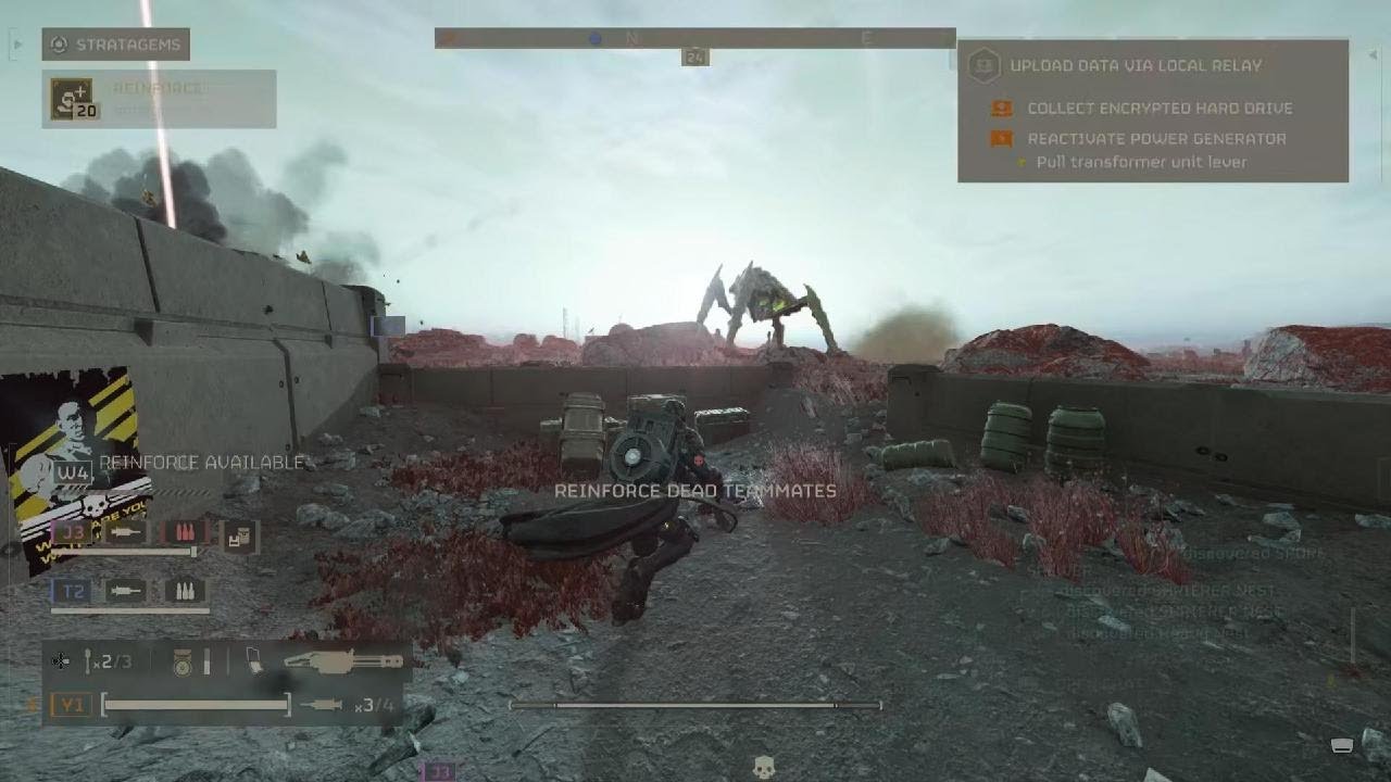 HELLDIVERS 2 Maxigun gameplay no commentary