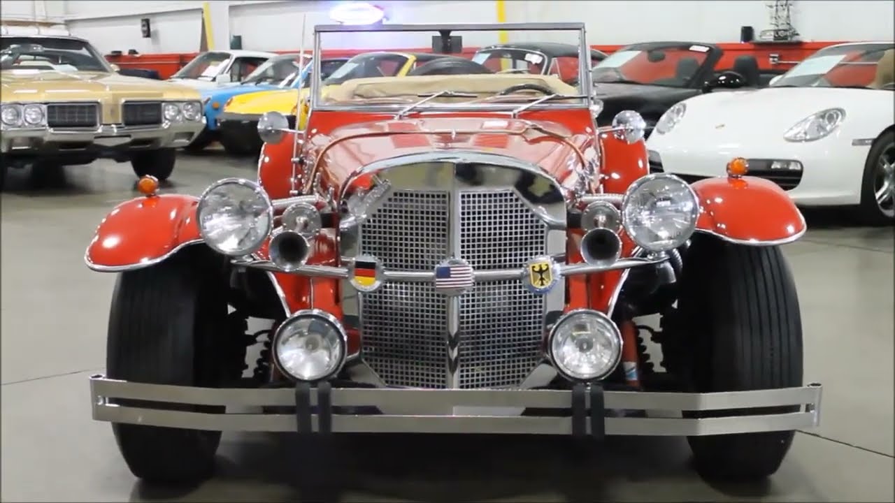 1929 Mercedes Gazelle Red