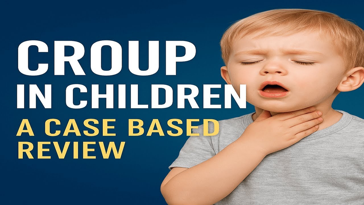 Croup in Children: Case‑Based MCQs, Diagnosis and Management | Pediatric Case Review