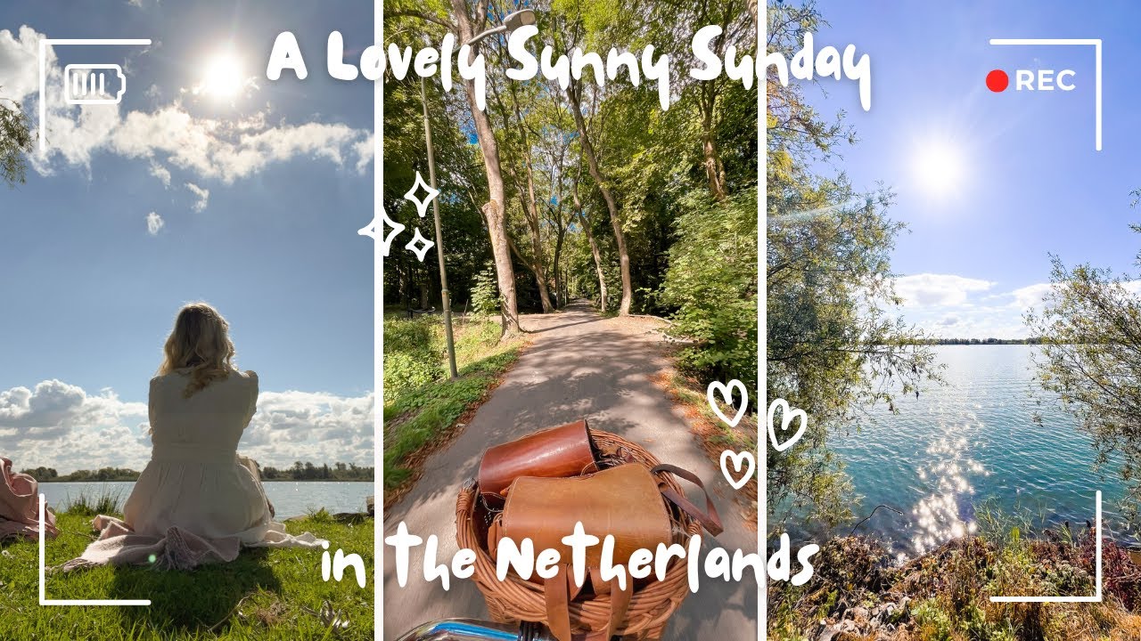 A Slow Sunday in the Netherlands 🌿 Cycling, Baking & Cozy Home Vlog