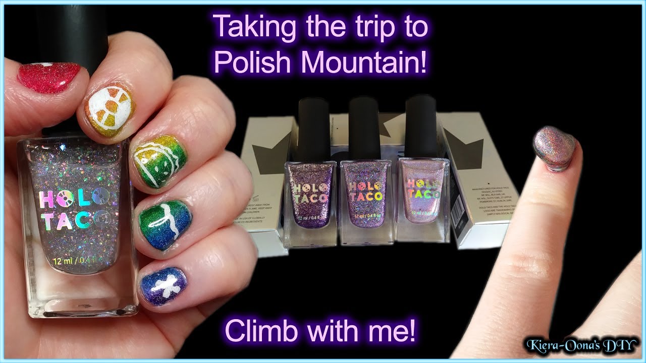 Join me for the climb to Polish Mountain! #holotaco #simplynotlogical #simplynailogical #nailpolish