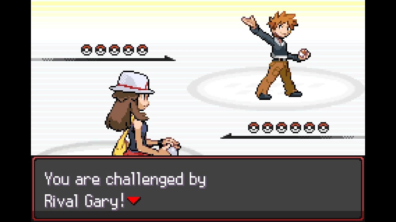Pokemon Radical Red Boss Battle Gary Silph Co.
