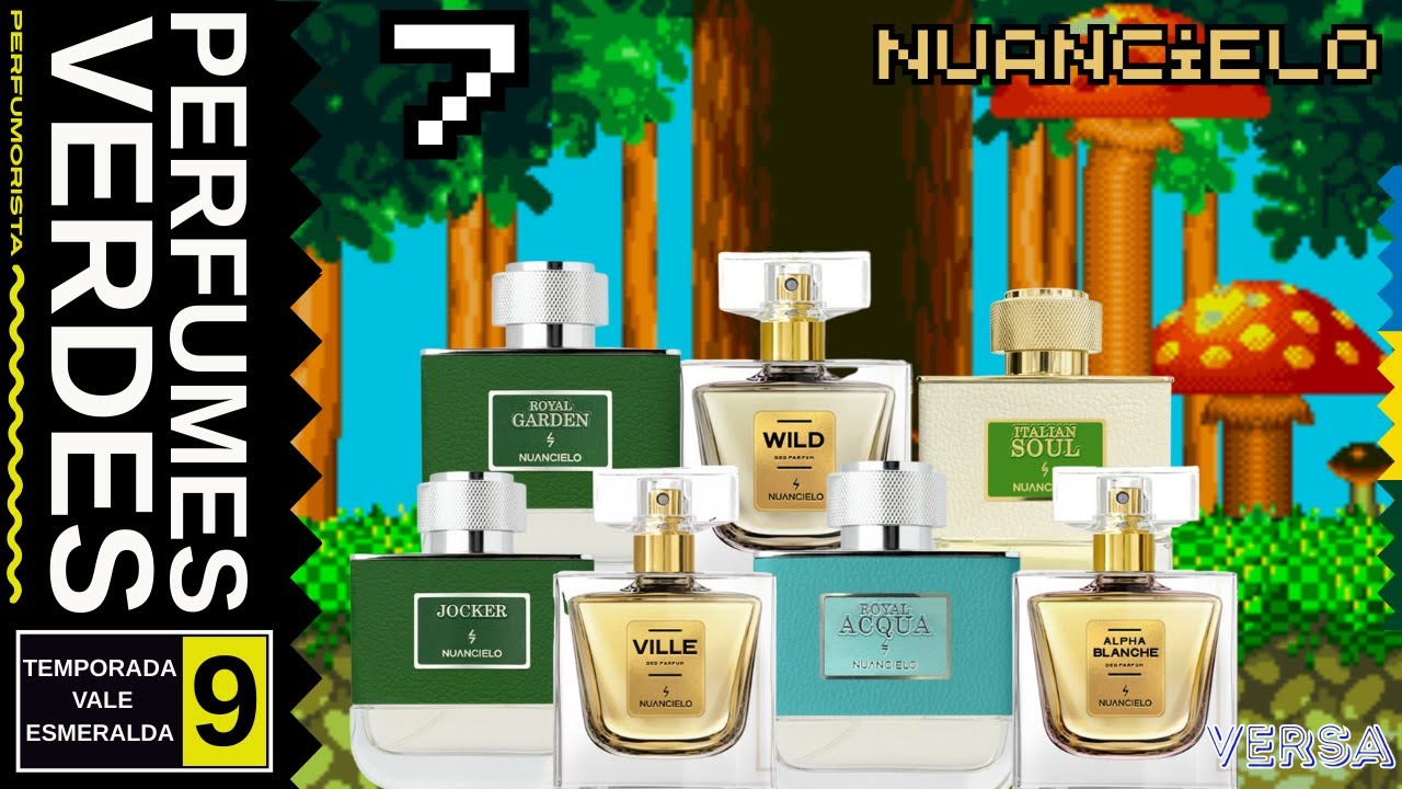 7 Perfumes Verdes da Nuancielo - E Todos Muito Versáteis! #perfume #perfumorista