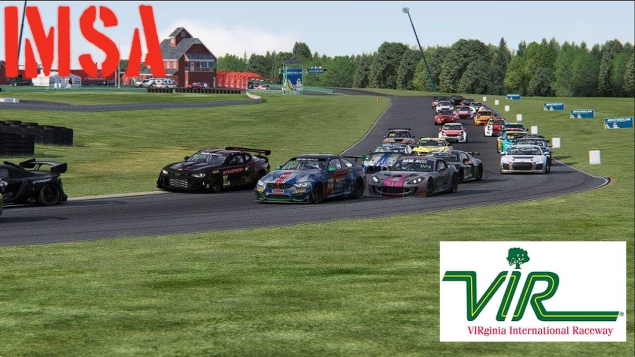 Assetto Corsa - IMSA Michelin Pilot Challenge at VIR - GS/TCR