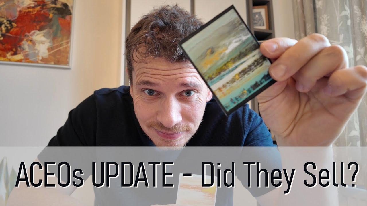ACEOs UPDATE - Did I sell my paintings on Ebay?