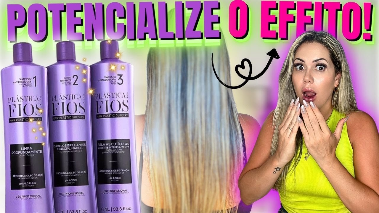 PASSO a PASSO POTENCIALIZADO da PLÁSTICA DOS FIOS { CONTA MAIS }
