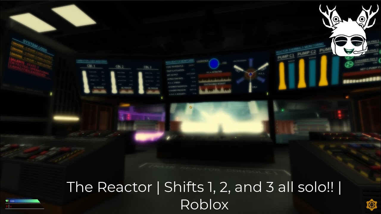 The Reactor | Shifts 1, 2, and 3 all solo!! | Roblox
