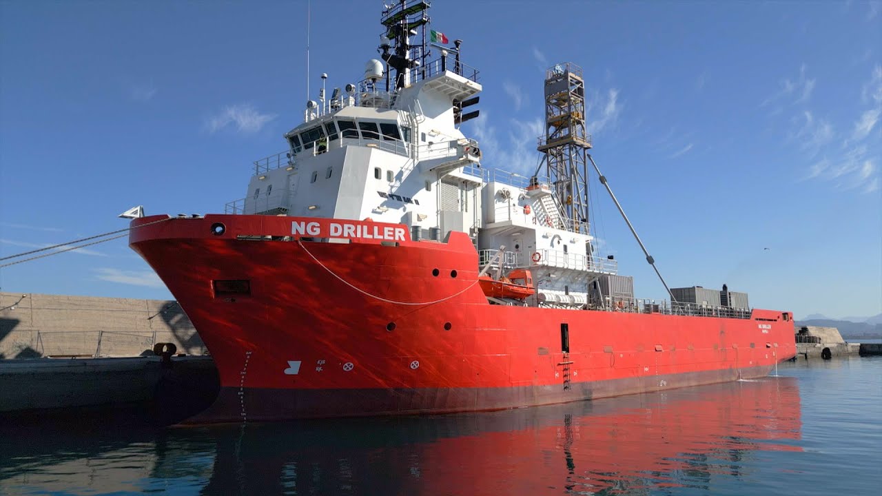 Video promozionale NextGeo Ng Driller nave drilling geotecnico perforazioni offshore drilling ship