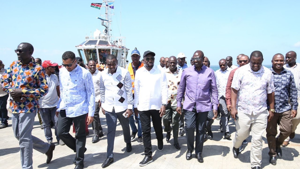 President Ruto, DP Gachagua among other leaders visit Lamu Port!!