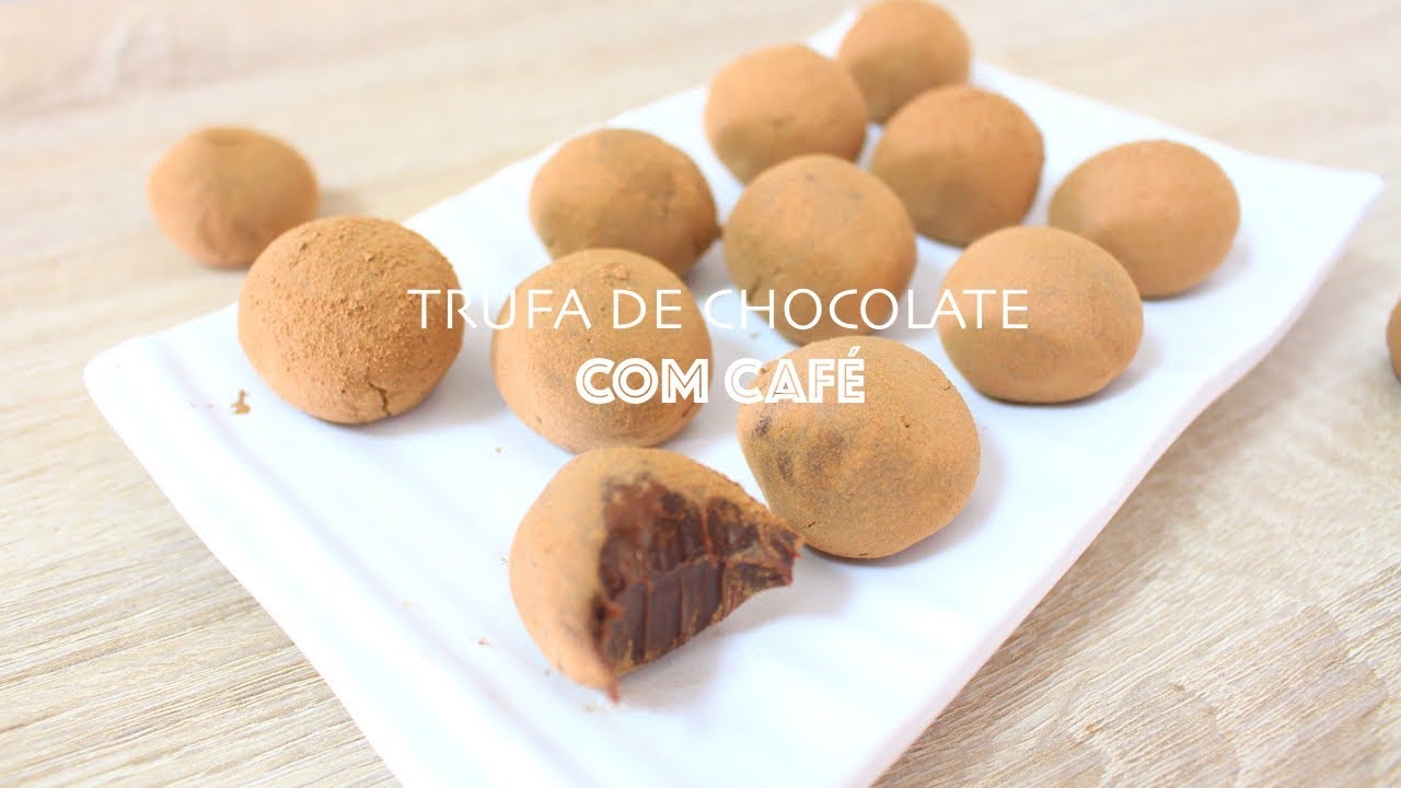 TRUFA DE CHOCOLATE COM CAFÉ - #465 - Receitas da Mussinha