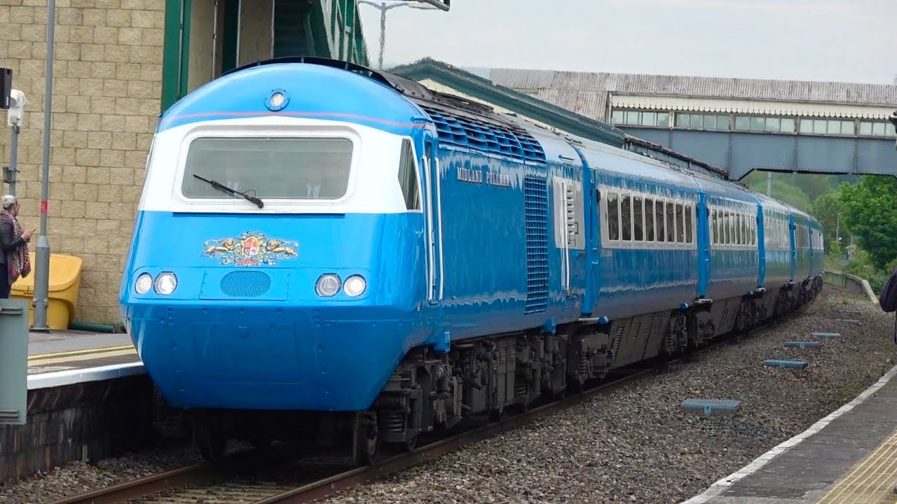 43055 + 43046 Midland Pullman HST - The Cornish Coastal Pullman - 29/05/21