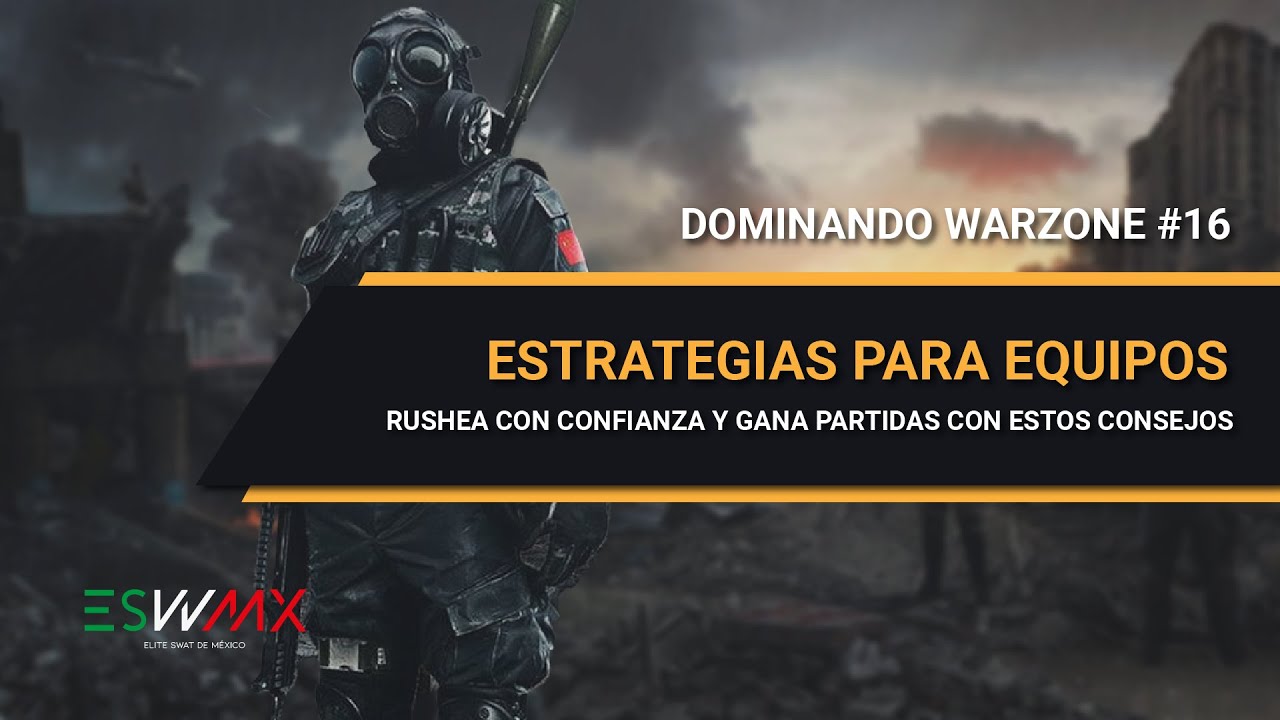 RUSHEA con CONFIANZA en Warzone *GAME SENSE TUTORIAL* • Dominando Warzone #16