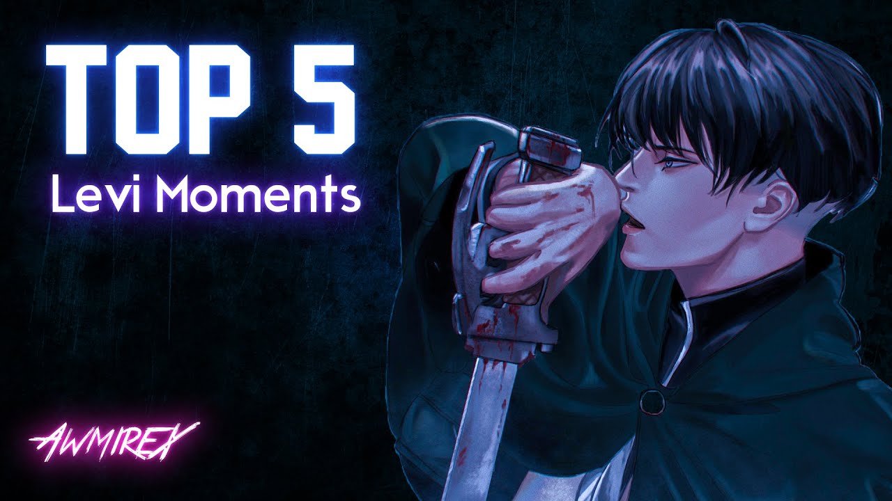 Top 5 Levi Ackerman Moments in Attack on Titan | بهترین لحظات لیوای اکرمن در اتک تایتان