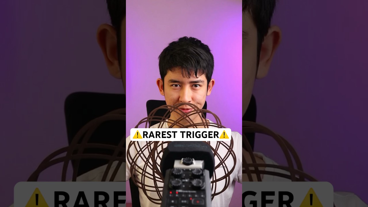 the RAREST trigger EVER⚠️ #asmr
