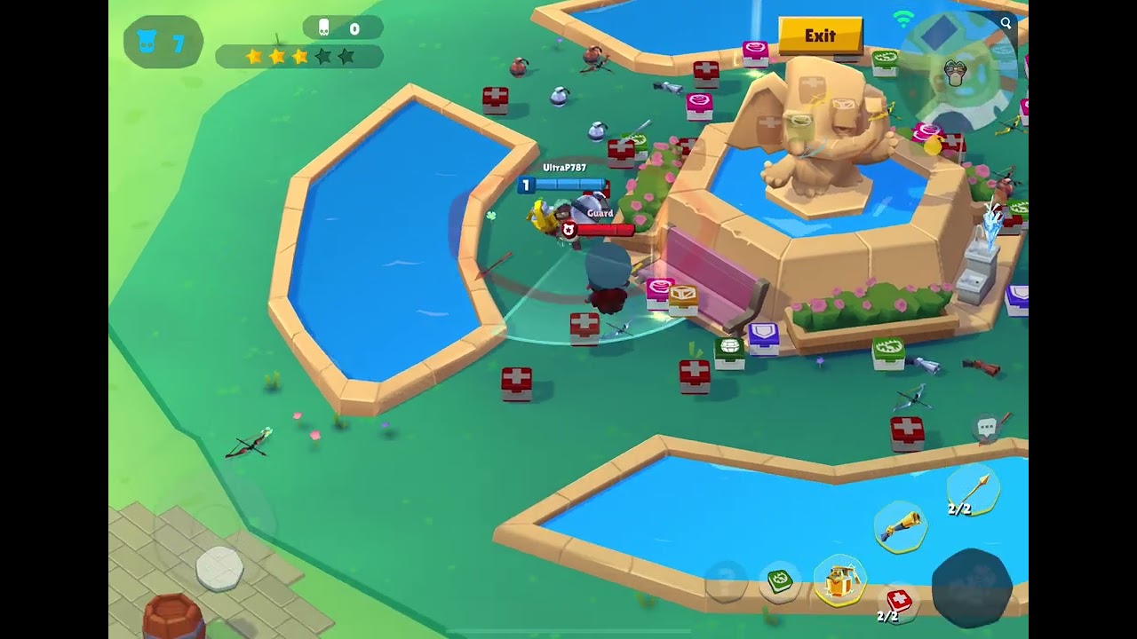 Zooba playing as Nico level 1