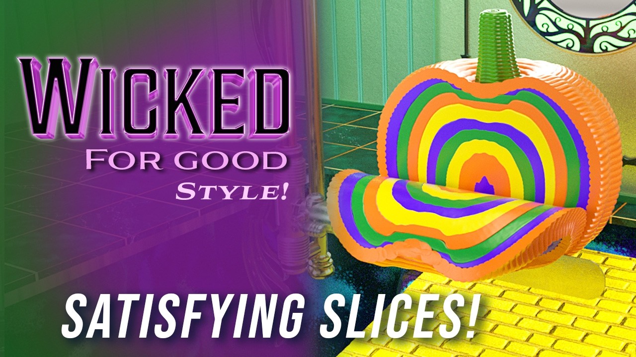 Satisfying Slices   Wicked For Good style! ASMR