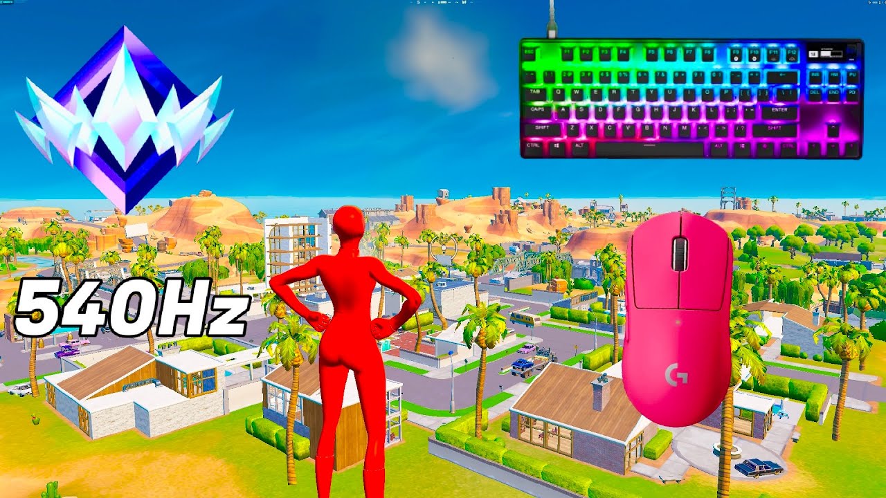 SteelSeries Apex Pro TKL ASMR 😴 Fortnite OG Ranked Reload 🏆 Satisfying Keyboard Fortnite 360 FPS 4K