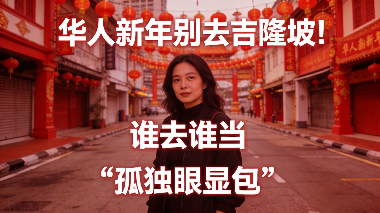 《华人新年别去吉隆坡！谁去谁当“孤独显眼包”》