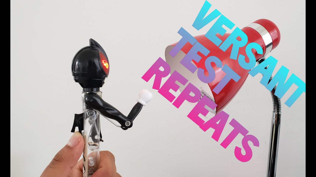 Versant training: Repeats 1