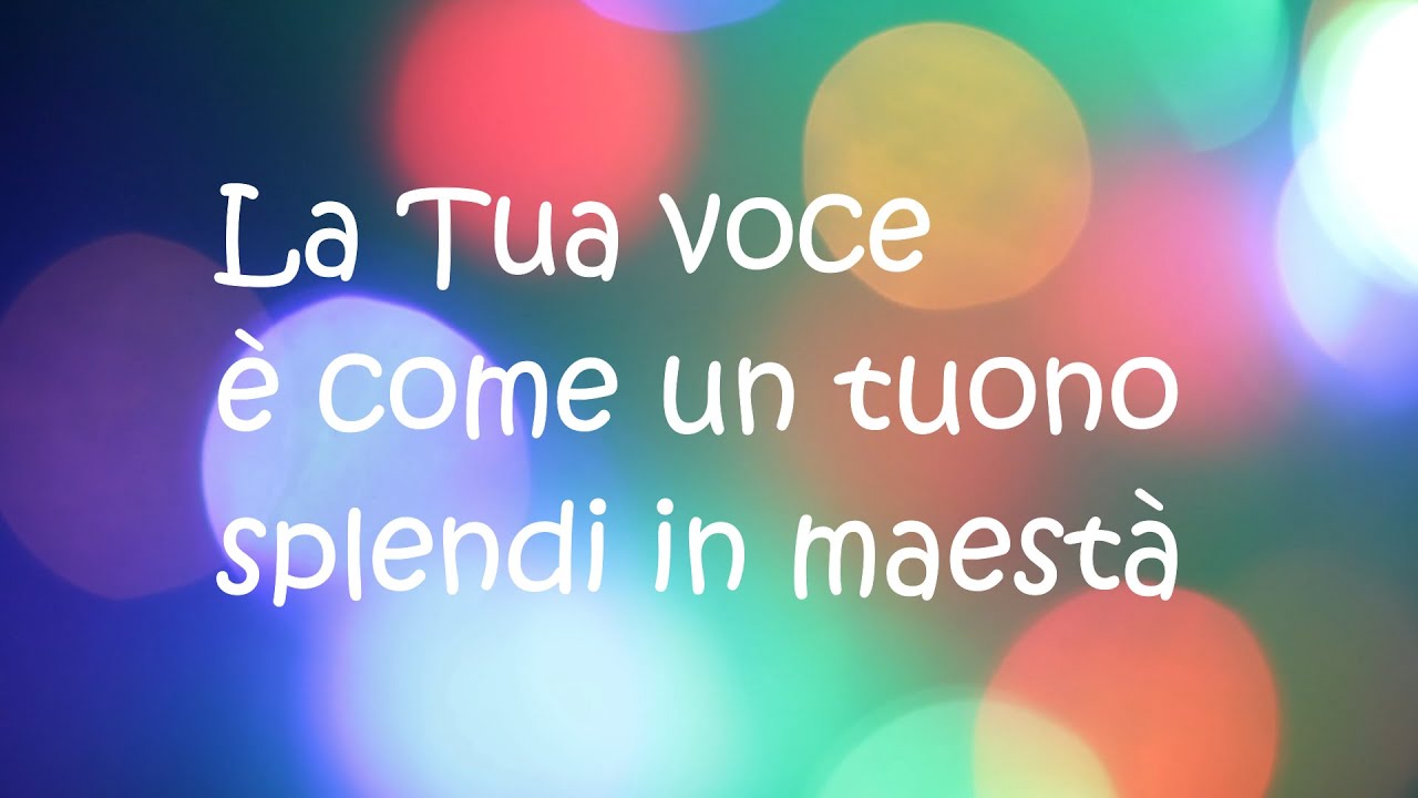TU SEI DEGNO - REVELATION SONG - KARI JOBE COVER