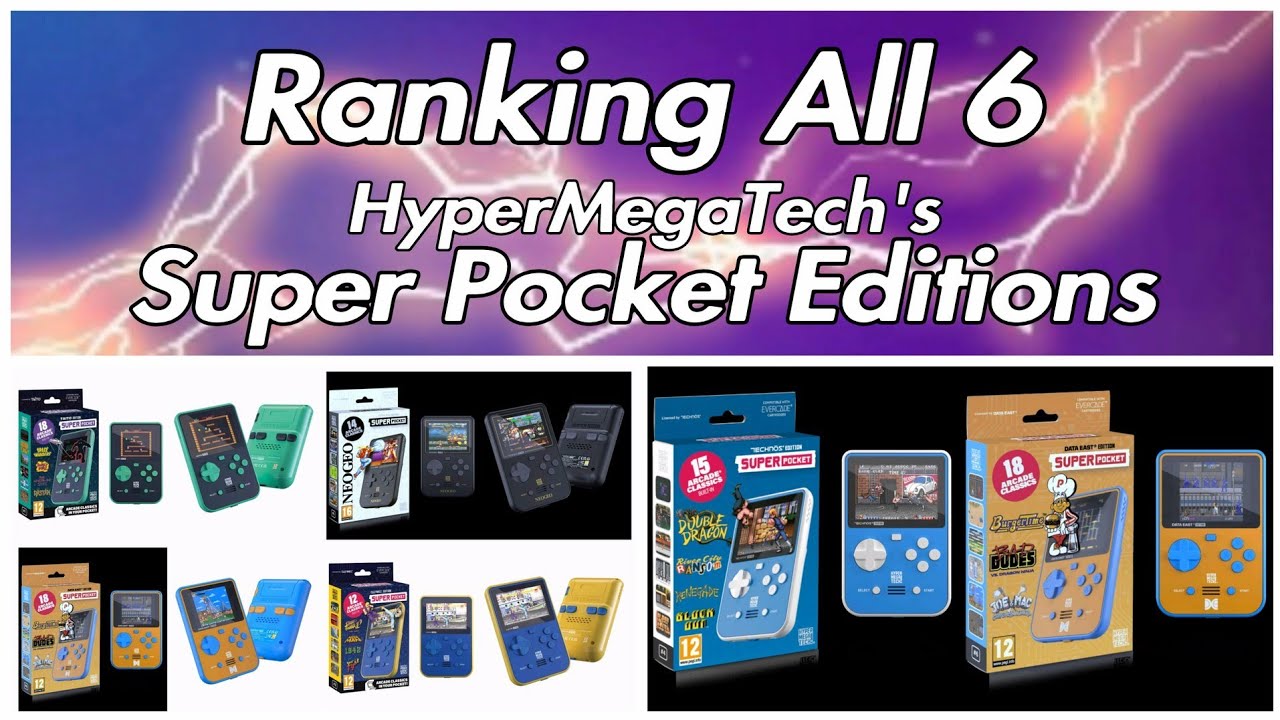 Ranking All 6 HyperMegaTech! Super Pockets