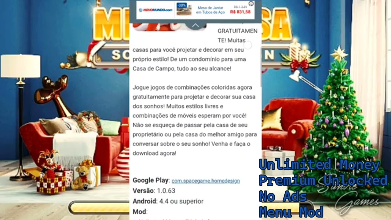Home Design Dreams Mod Apk / Hack M&aacute;s Reciente 2025 | Todo Ilimitado & Dinero Ilimitado