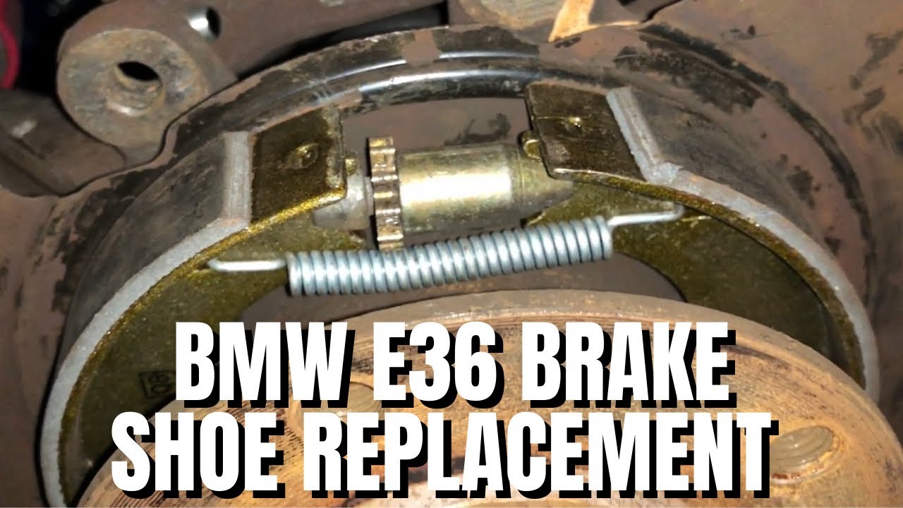 How to Replace the Rear Brake Shoes on a BMW E36