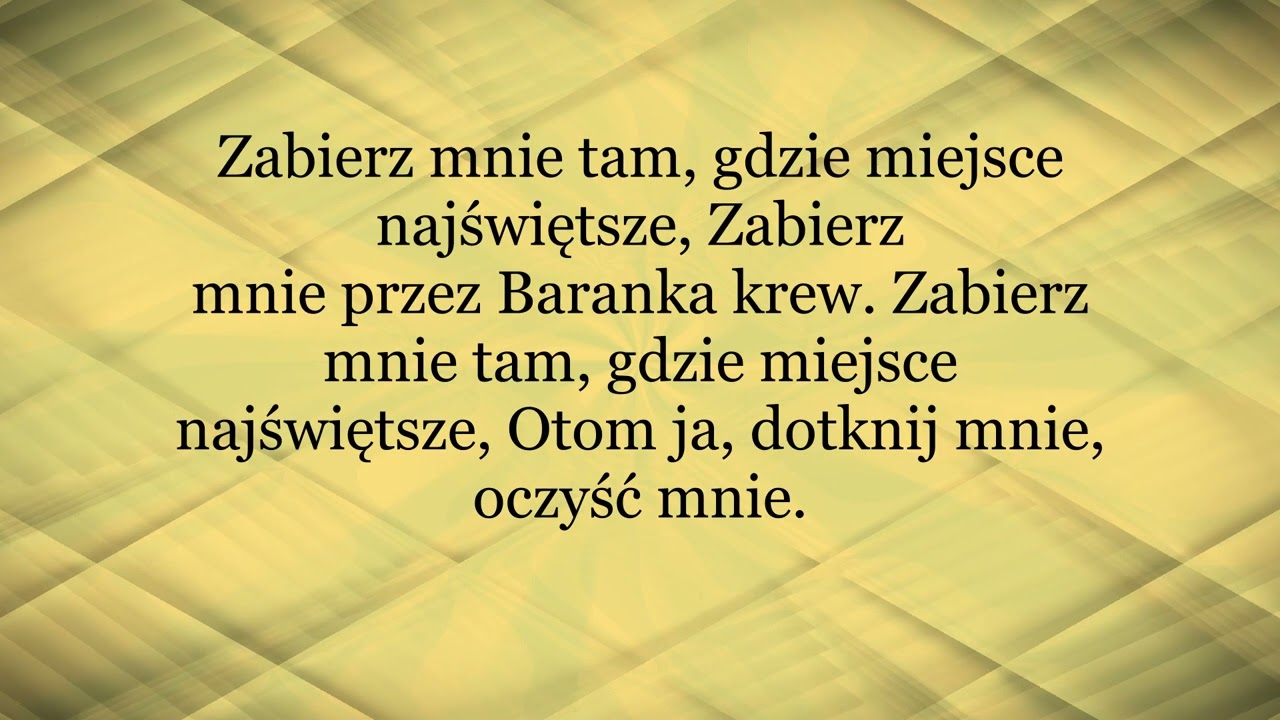 Panie proszę zabierz mnie...
