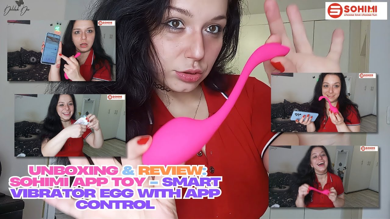 UNBOXING & REVIEWING THE SOHIMI APP TOY Smart Vibrator Egg With App Control (Mature Audiences Only)