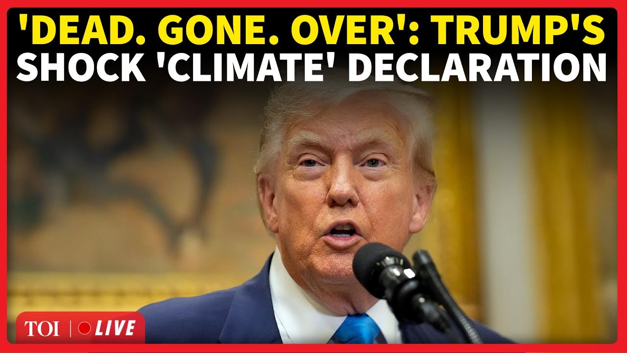 'Dead. Gone': Trump Deals Big Blow To Climate Change; Revokes EPA Finding On Greenhouse Gas